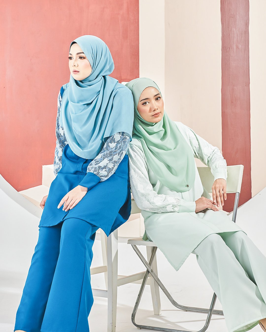 Suit Liliana Laluna X MCC - Bermuda Blue