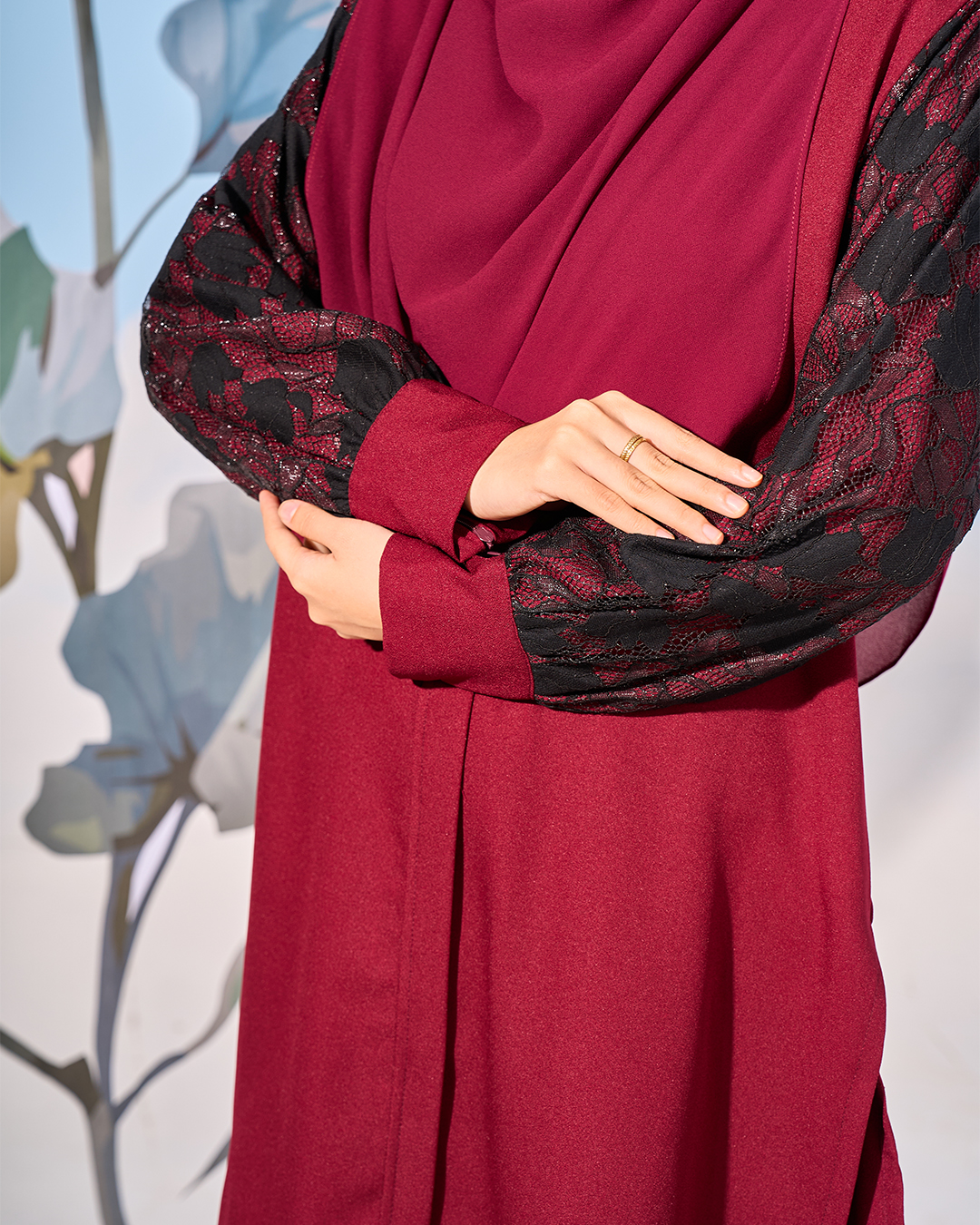 Suit Liliana Laluna X MCC - Currant Red