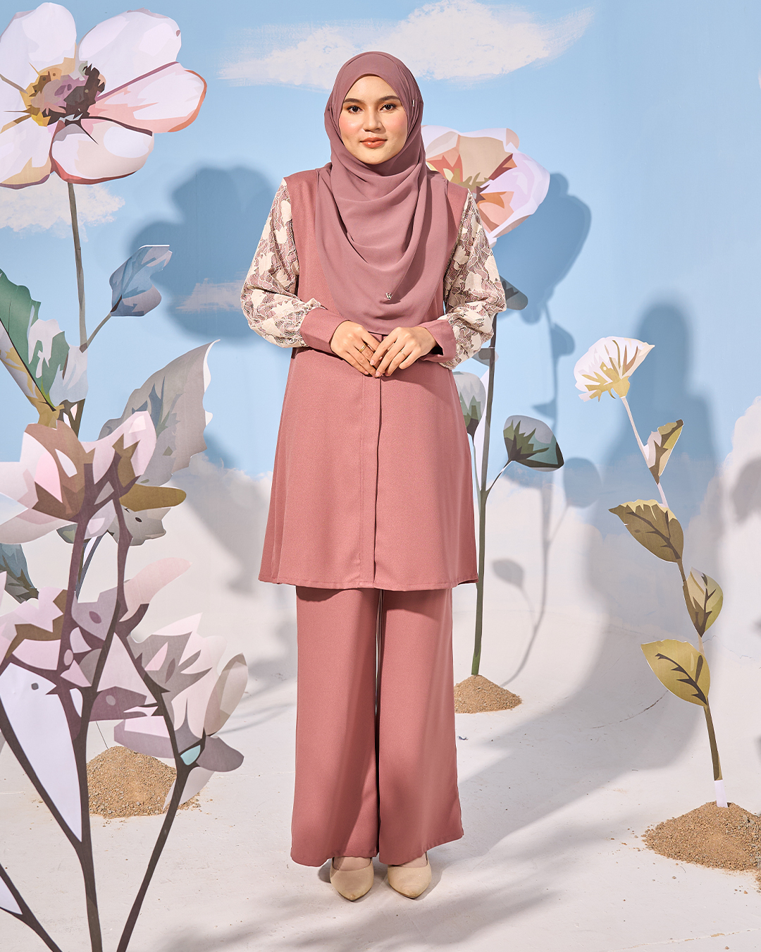 Suit Liliana Laluna X MCC - Mauve
