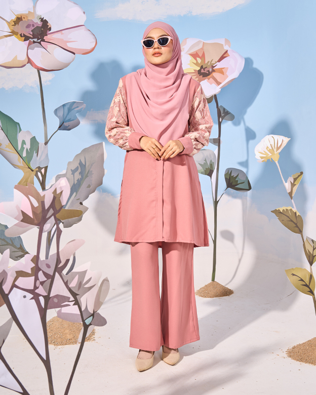 Suit Liliana Laluna X MCC - Rose Pink