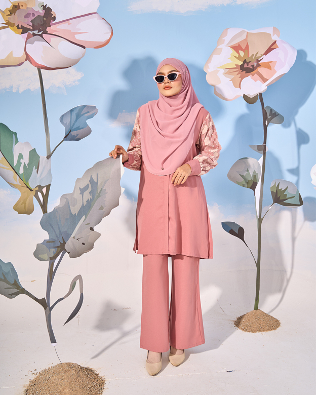 Suit Liliana Laluna X MCC - Rose Pink