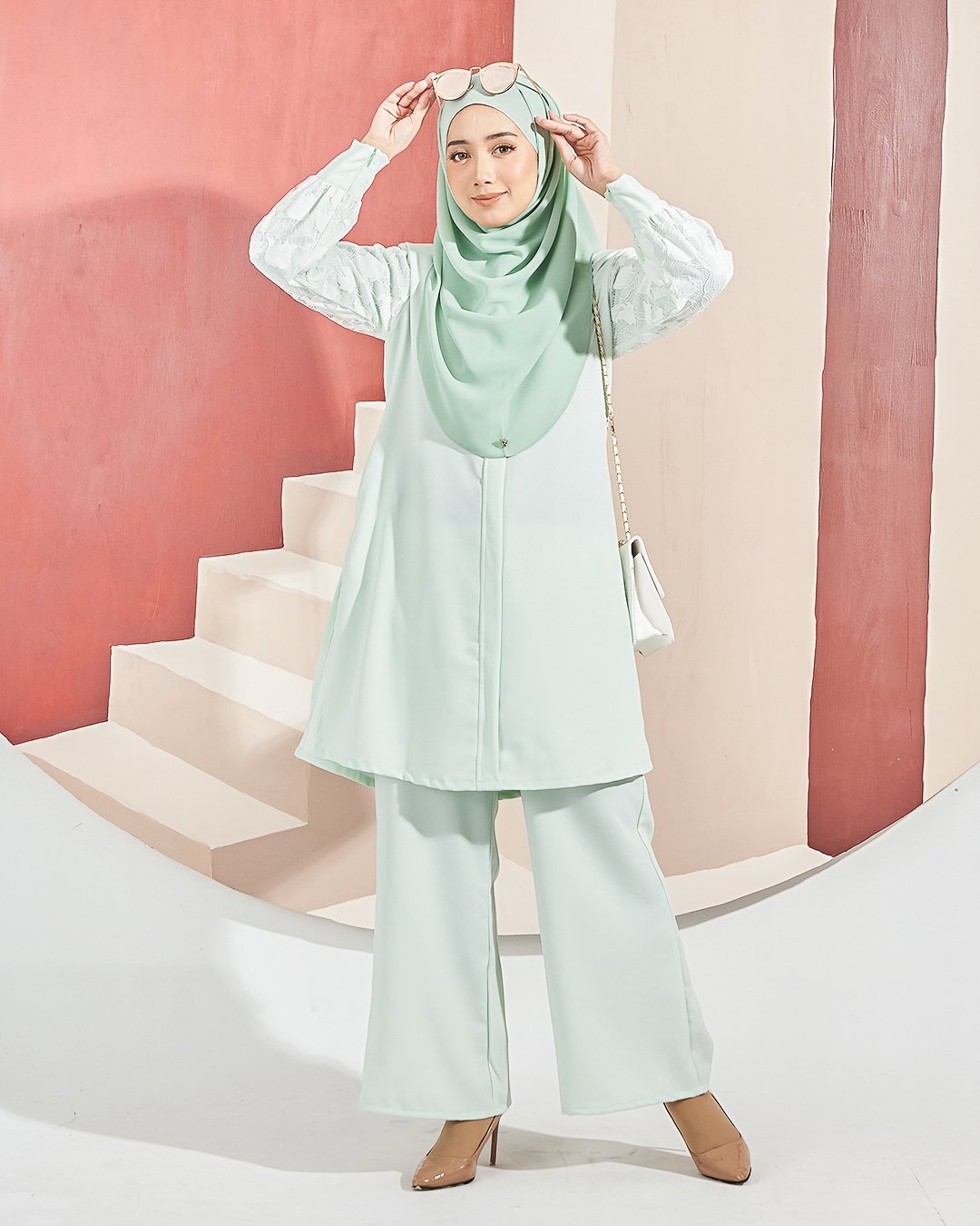 Suit Liliana Laluna X MCC - Tea Green
