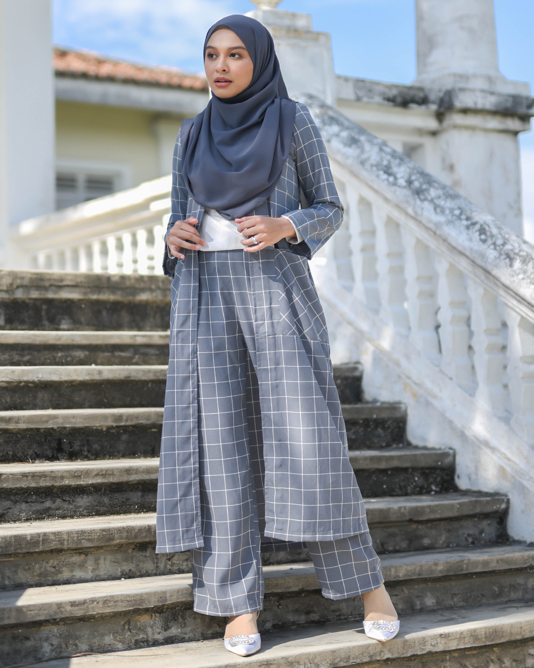 Suit Fatma - Anchor Grey