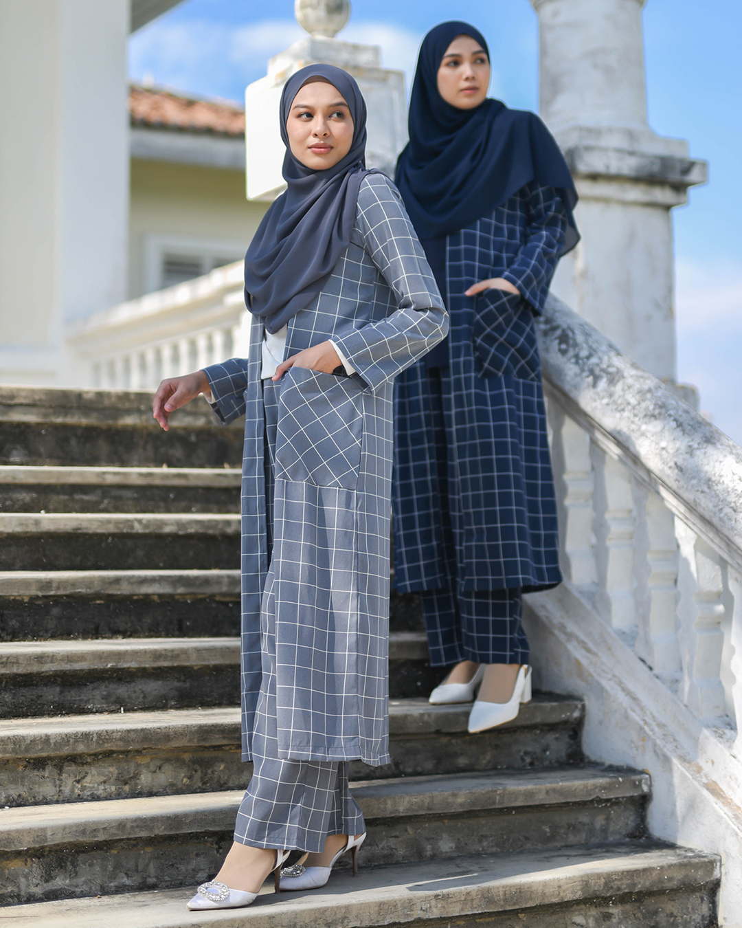 Suit Fatma - Navy Blue