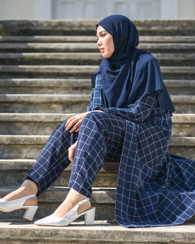 Suit Fatma - Navy Blue