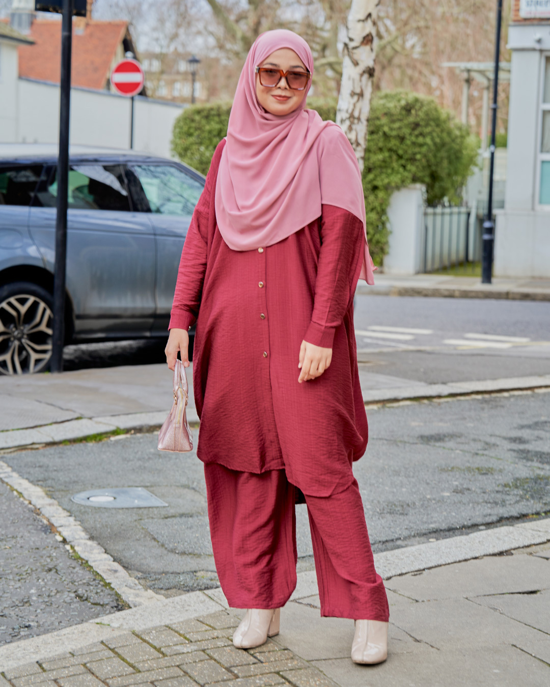 Suit Soho - Maroon