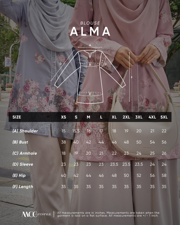 Blouse Alma Rosalie Series