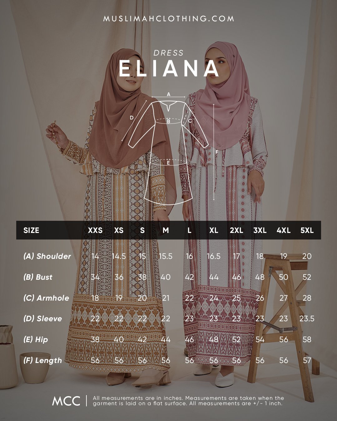 Dress Eliana - Hazel Gold