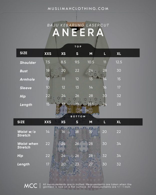Baju Kurung Lasercut Aneera Kids - Earl Wheat