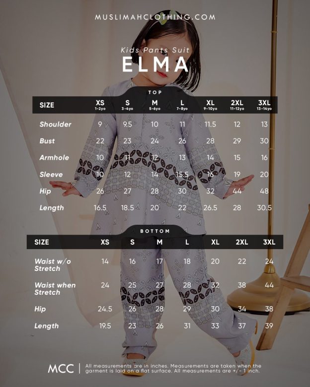 Pantsuit Elma Kids - Mauve Grey