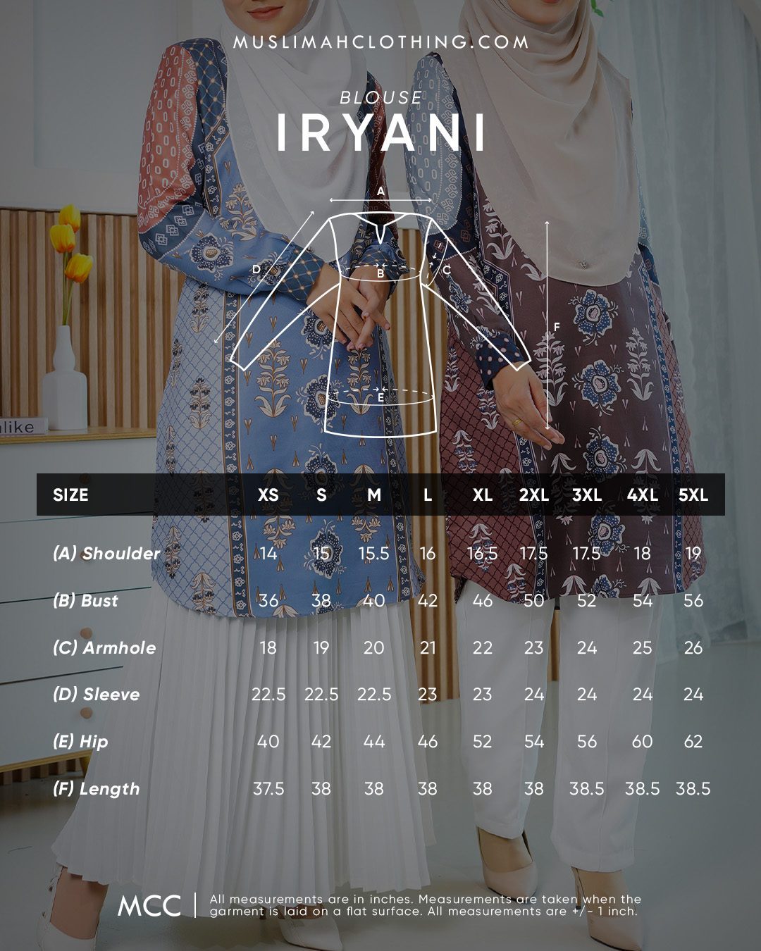Blouse Iryani - Mulberry Shadow
