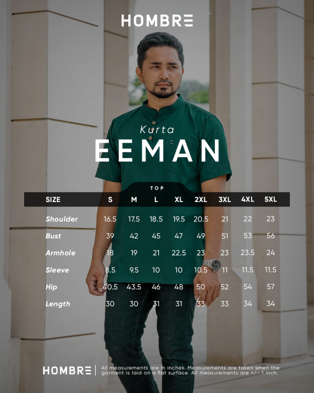 Kurta Eeman Hombre x MCC Lifestyle - Salmon