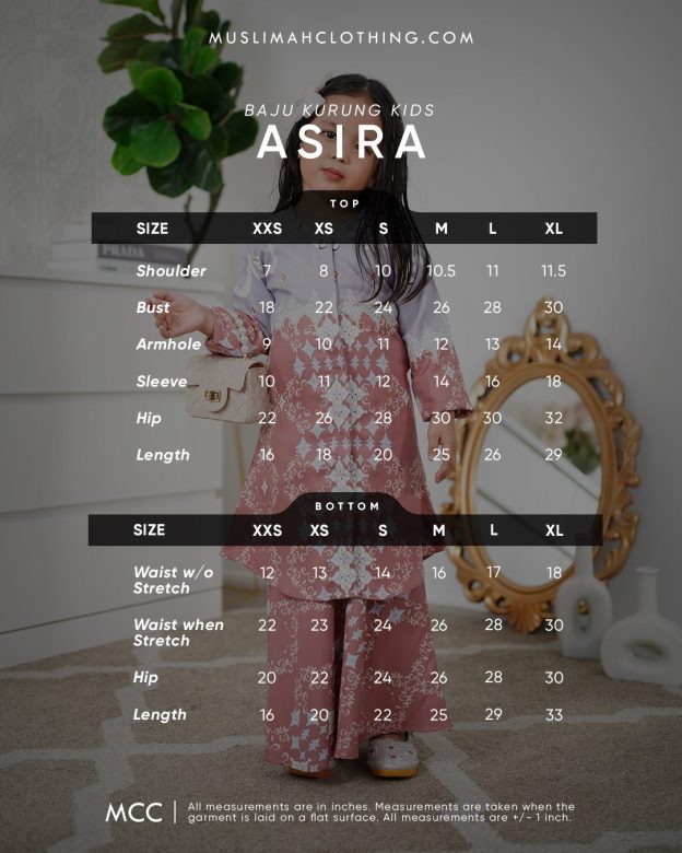 Baju Kurung Moden Asira Kids - Jet Black