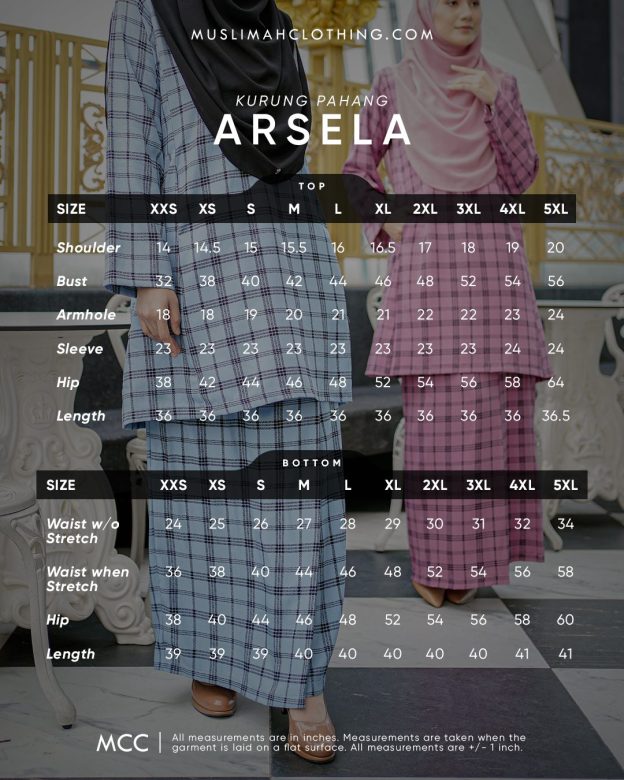 Baju Kurung Pahang Arsela - Taffy Pink