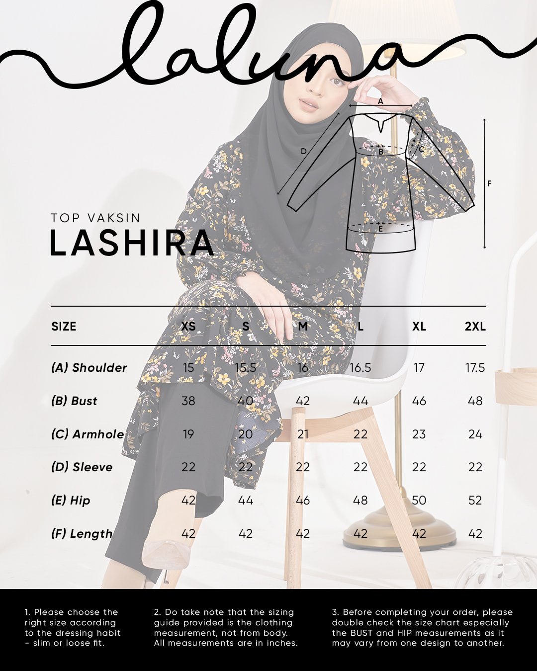 Medi Dress Lashira Laluna X MCC - Brownie Maroon