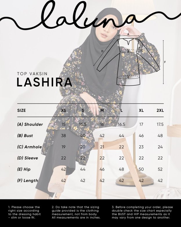 Medi Dress Lashira Laluna X MCC - Brownie Maroon