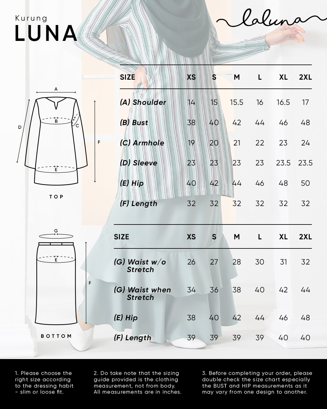 Baju Kurung Moden Puffy Luna Laluna X MCC – Sandy Nude