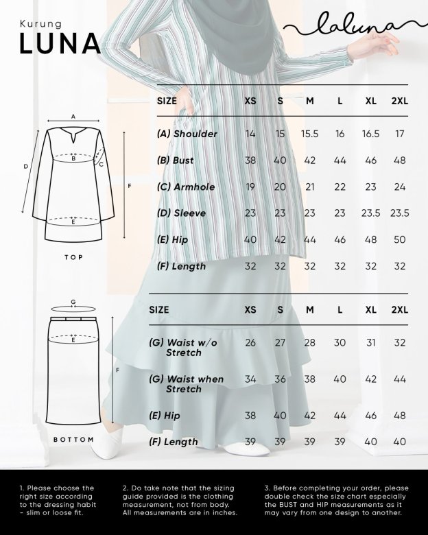 Baju Kurung Moden Puffy Luna Laluna X MCC – Sandy Nude