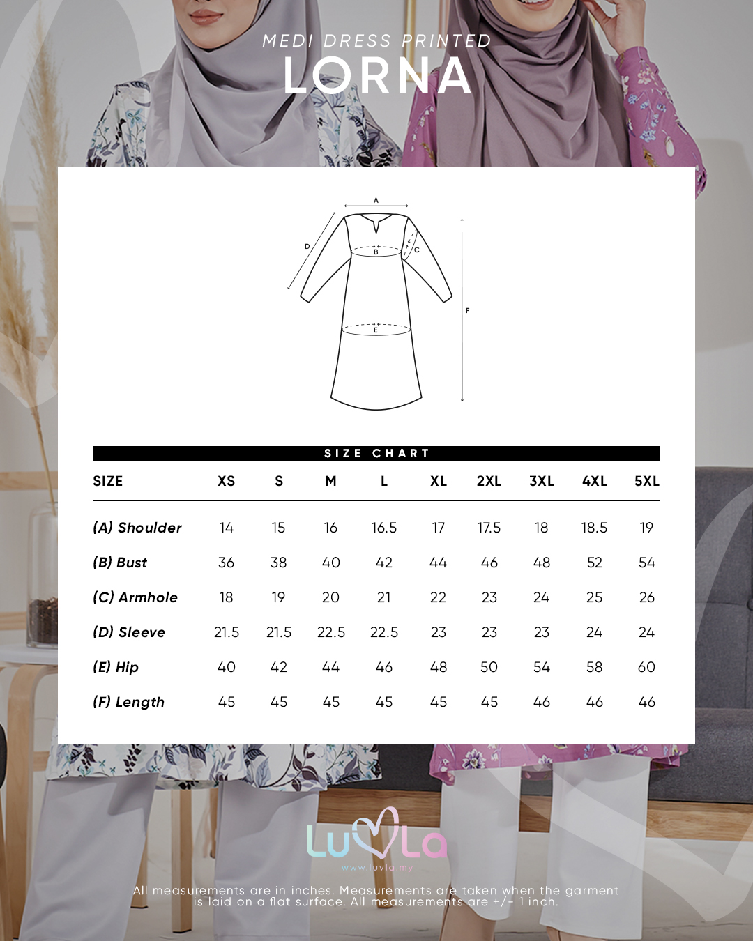Medi Dress Lorna Printed