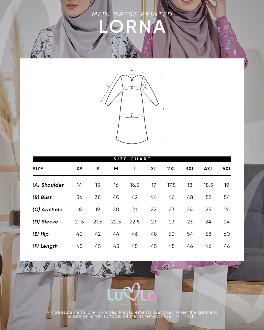 Medi Dress Lorna Printed