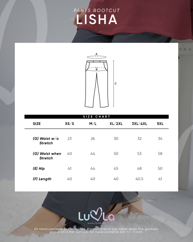 Pants Bootcut Lisha