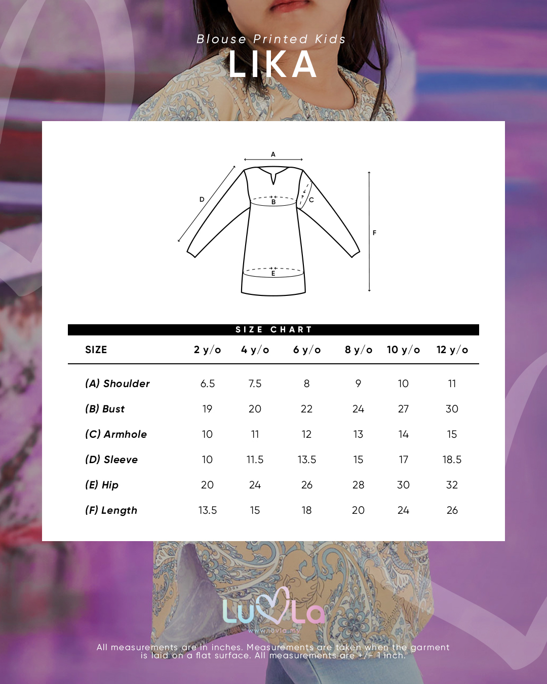 Blouse Lika Kids