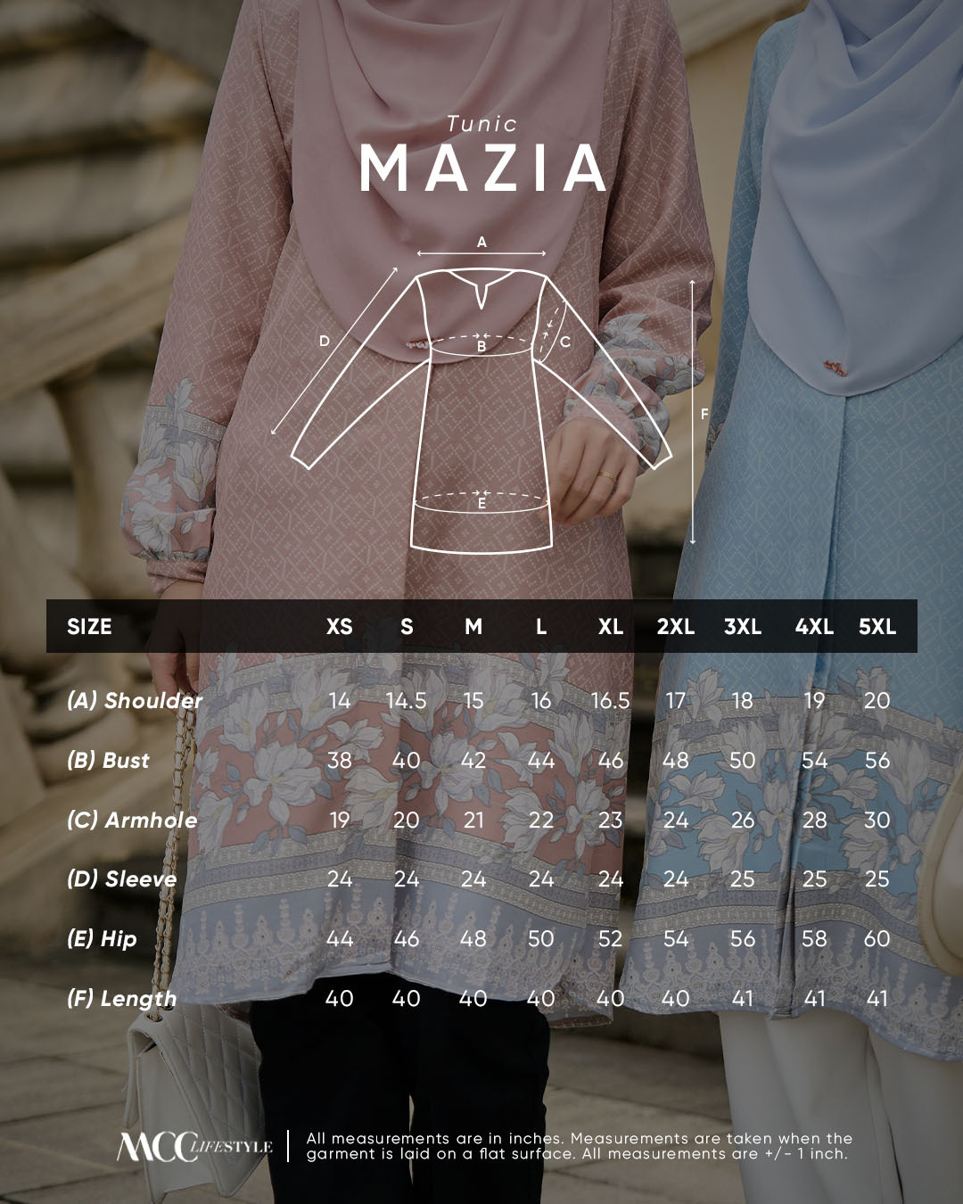 Tunic Mazia - Sonata Sage Green