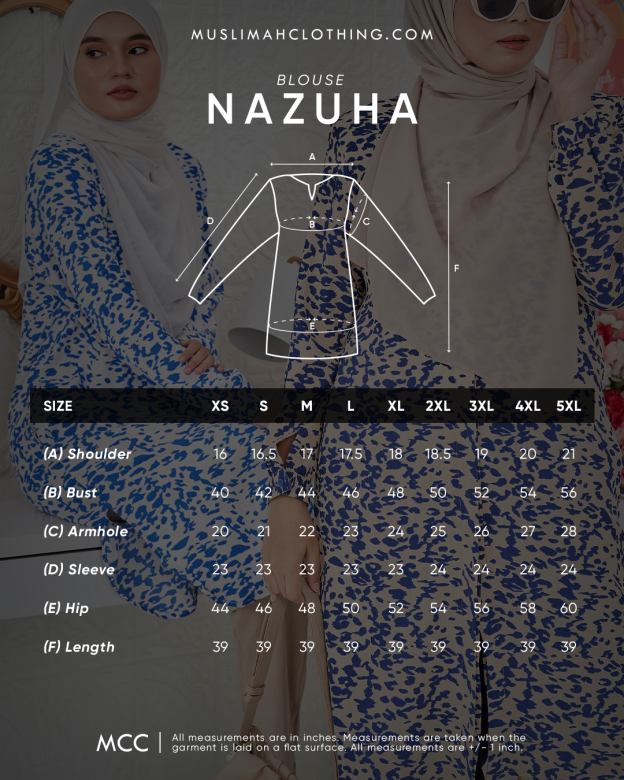 Blouse Nazuha - Blackie Coral