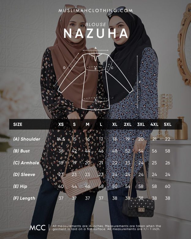 Blouse Nazuha - Stoned Leopard
