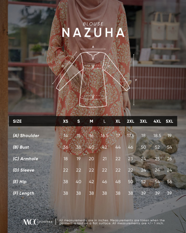 Blouse Nazuha – Turqoise
