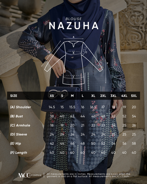 Blouse Naza – Evelyn Black