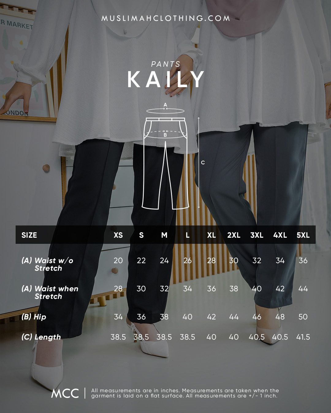 Pants Kaily - Off White