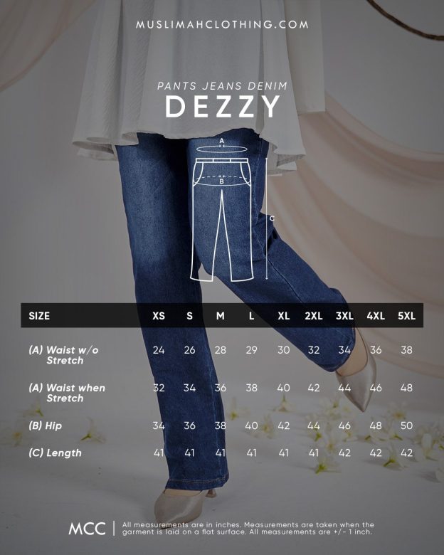 Pants Jeans Denim Dezzy - Denim Blue