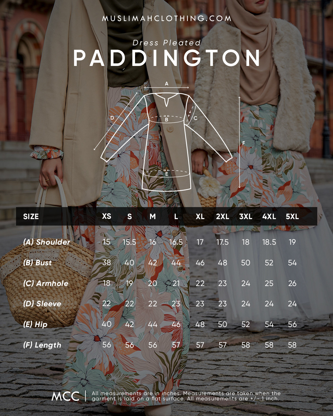 Dress Pleated Paddington - Flore Cobalt