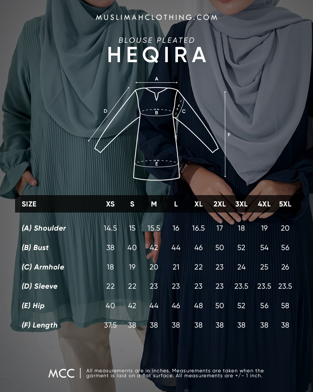 Blouse Pleated Heqira - Cocoa Brown