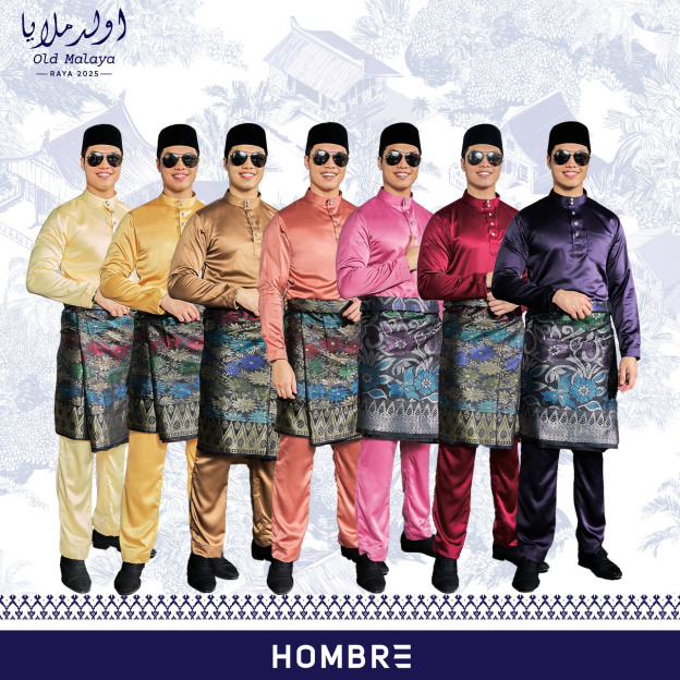 Baju Melayu Tailored Fit Hombre X MCC