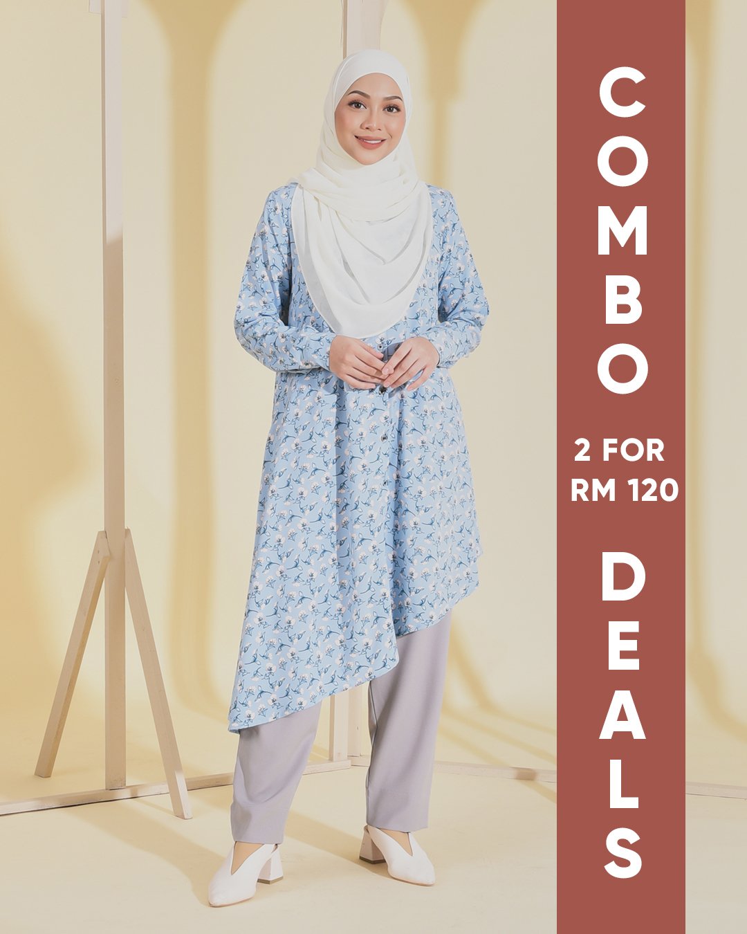 Top Lolita Laluna X MCC - Light Blue