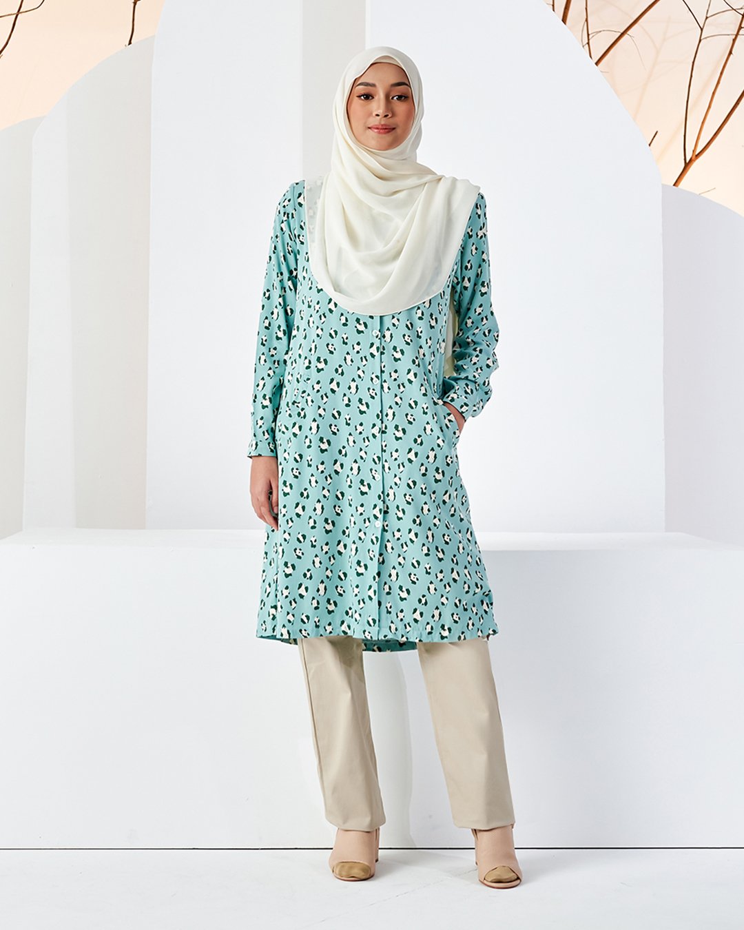 Tunic Calista - Sharmock Green