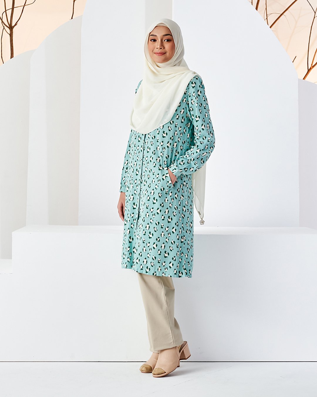 Tunic Calista - Sharmock Green