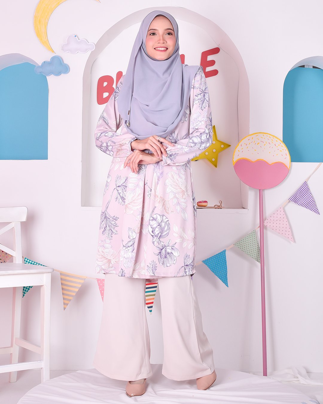 Tunic Carina - Cotton Pink