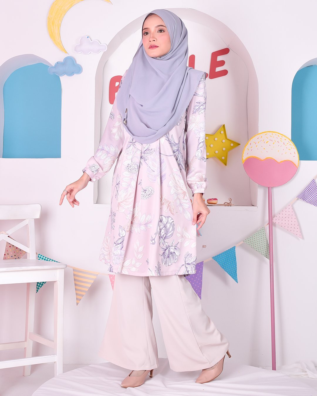 Tunic Carina - Cotton Pink
