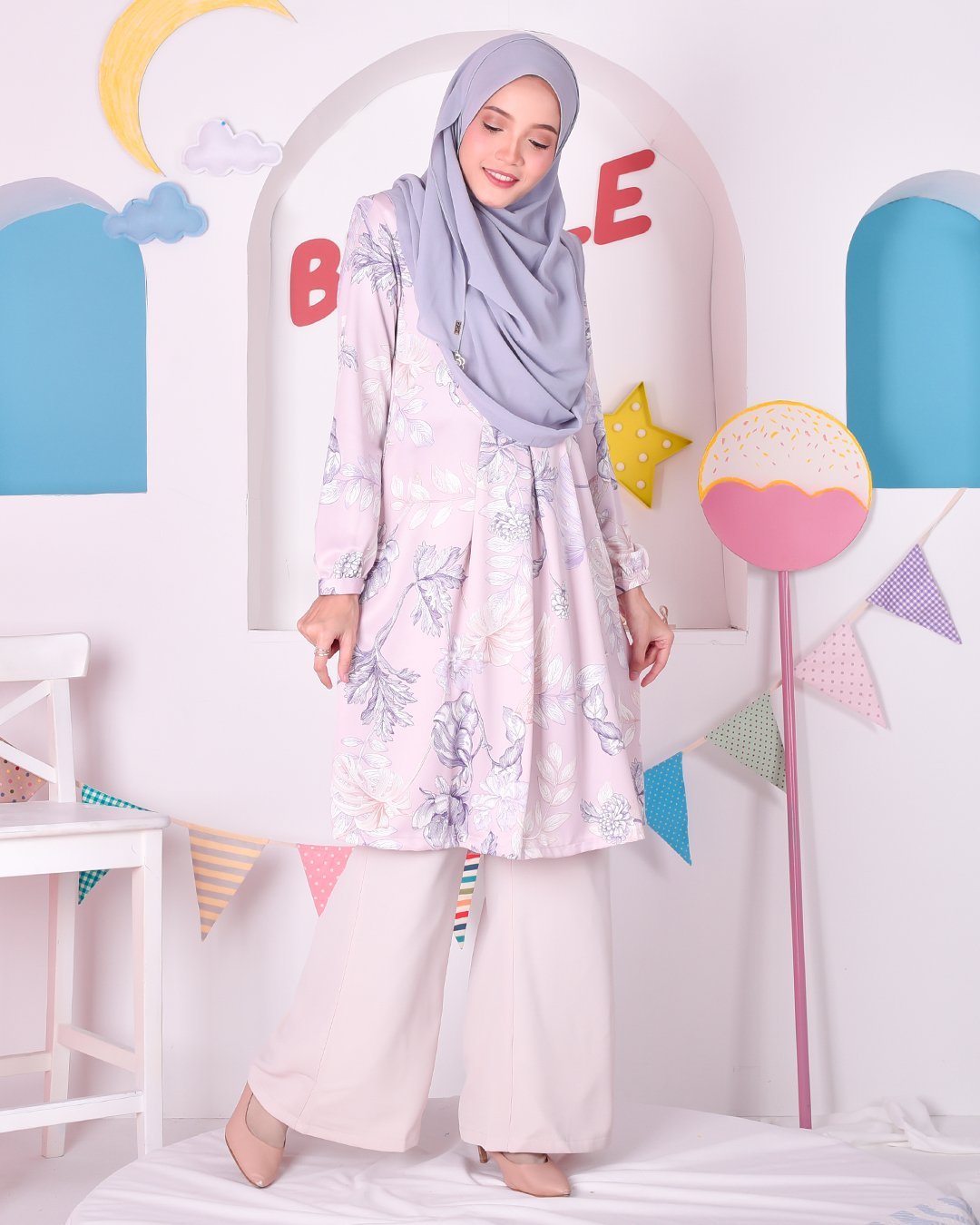 Tunic Carina - Cotton Pink