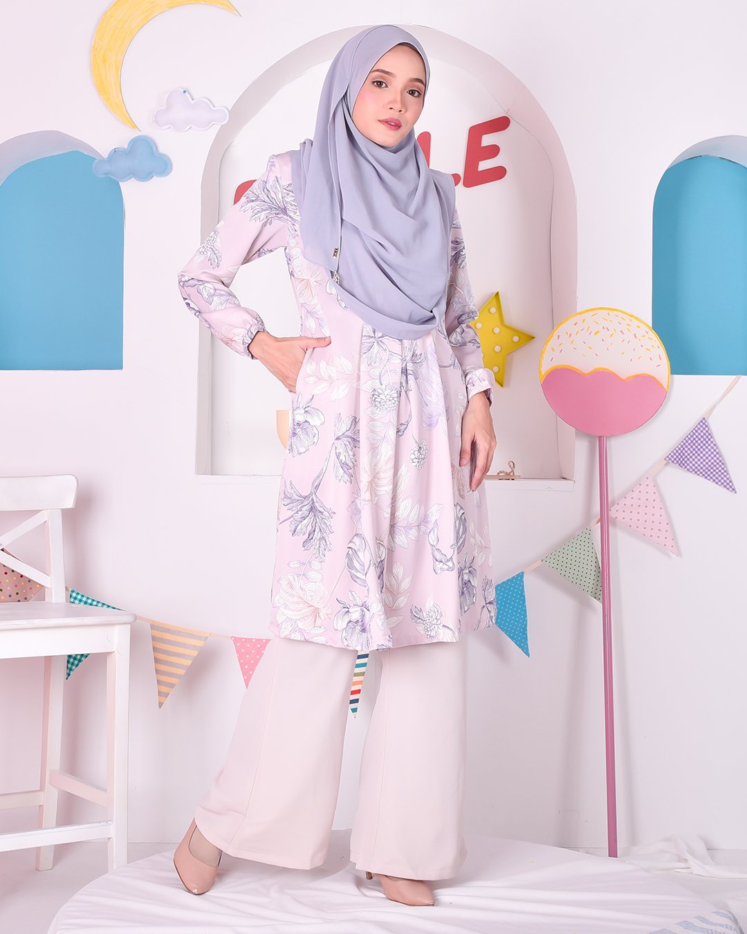 Tunic Carina - Cotton Pink
