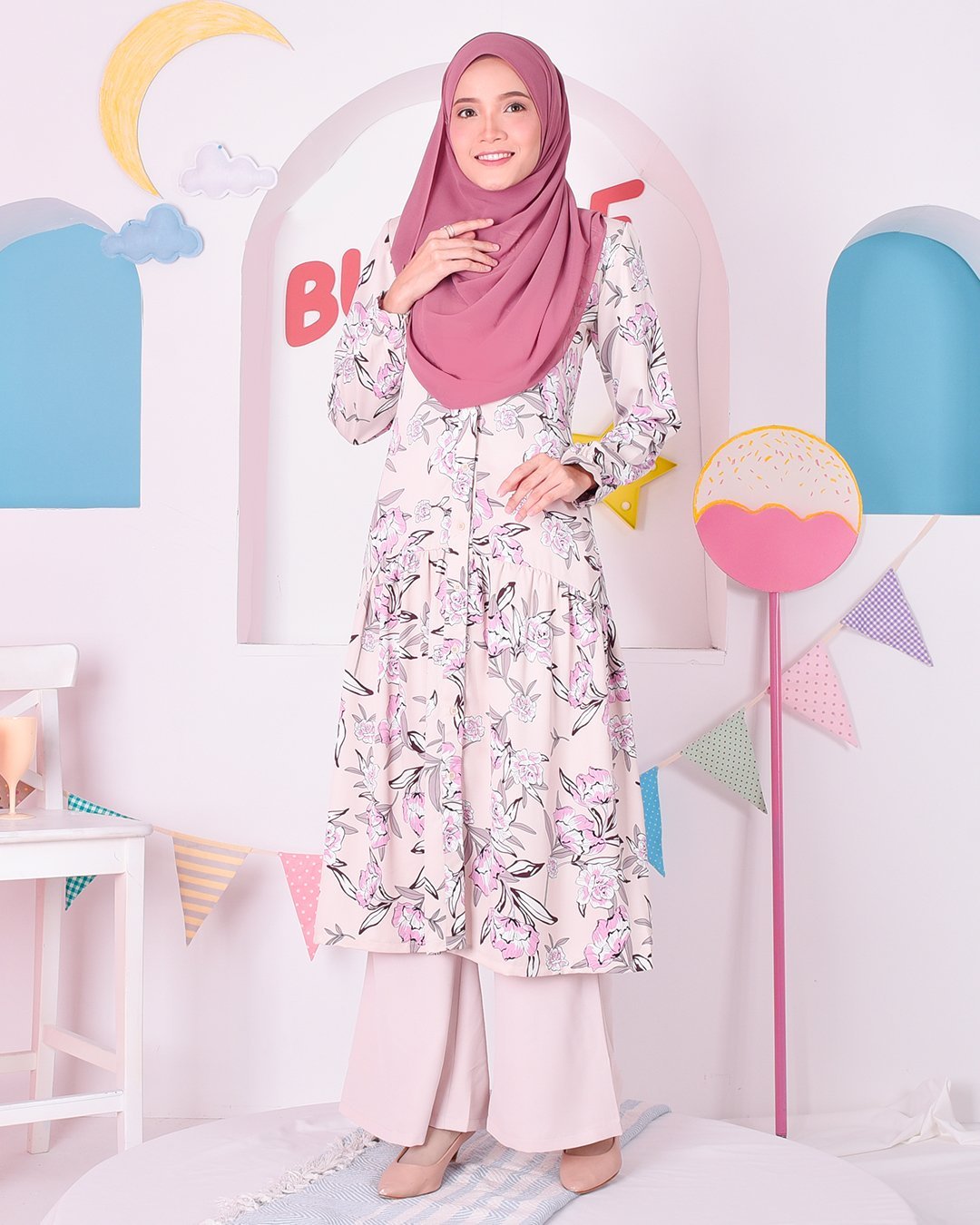 Tunic Charlee - Belle Pink