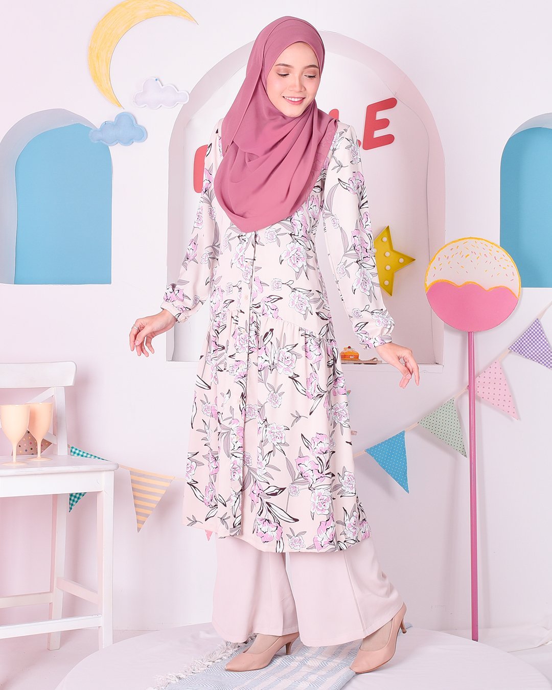 Tunic Charlee - Belle Pink