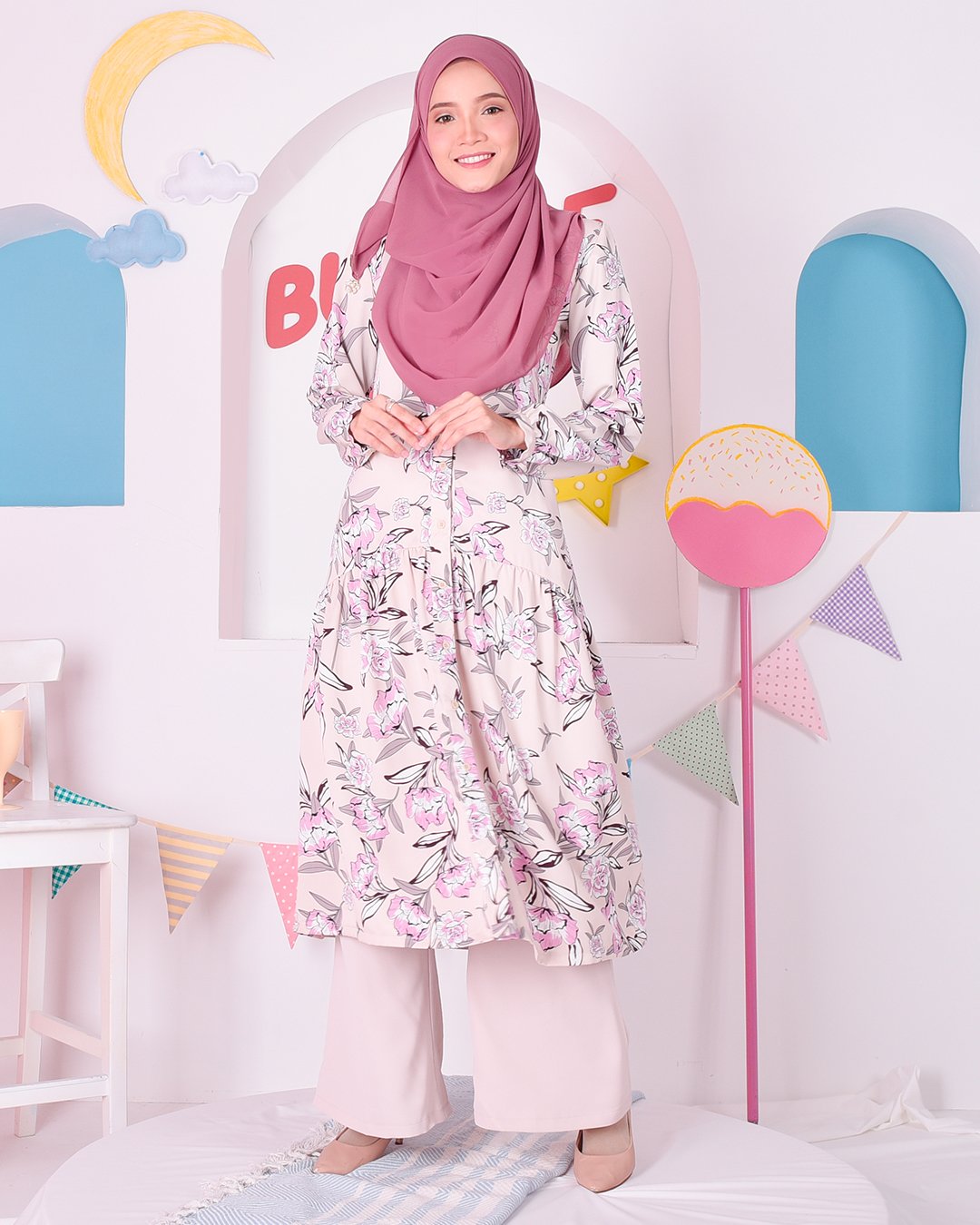 Tunic Charlee - Belle Pink