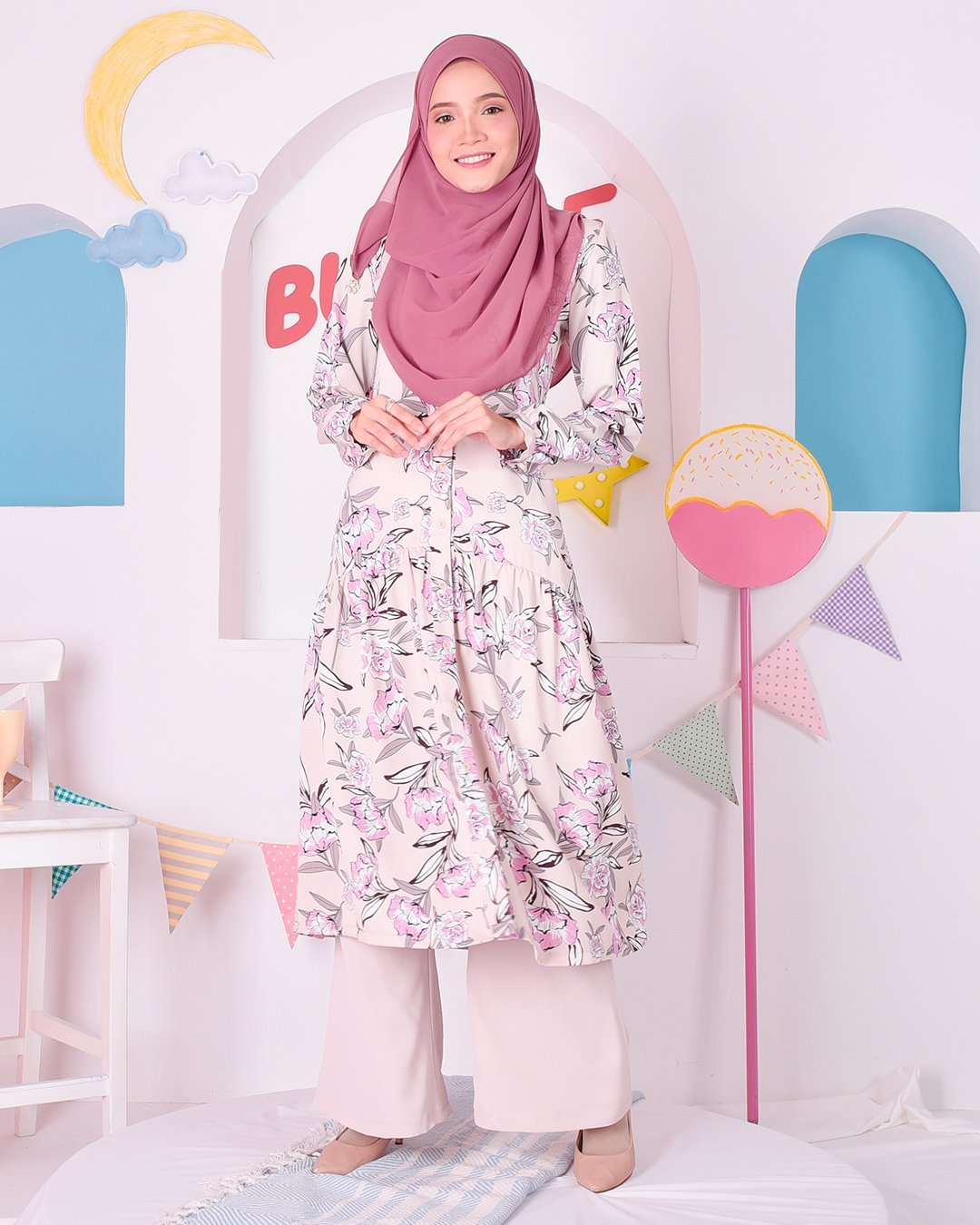 Tunic Charlee - Belle Pink