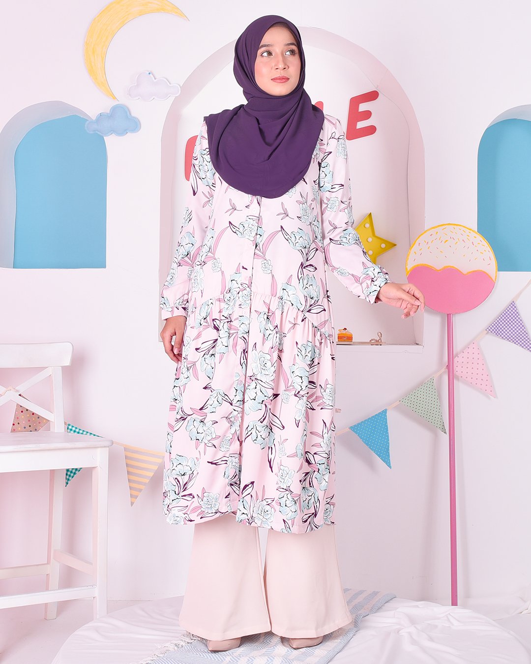 Tunic Charlee - Lolita Purple