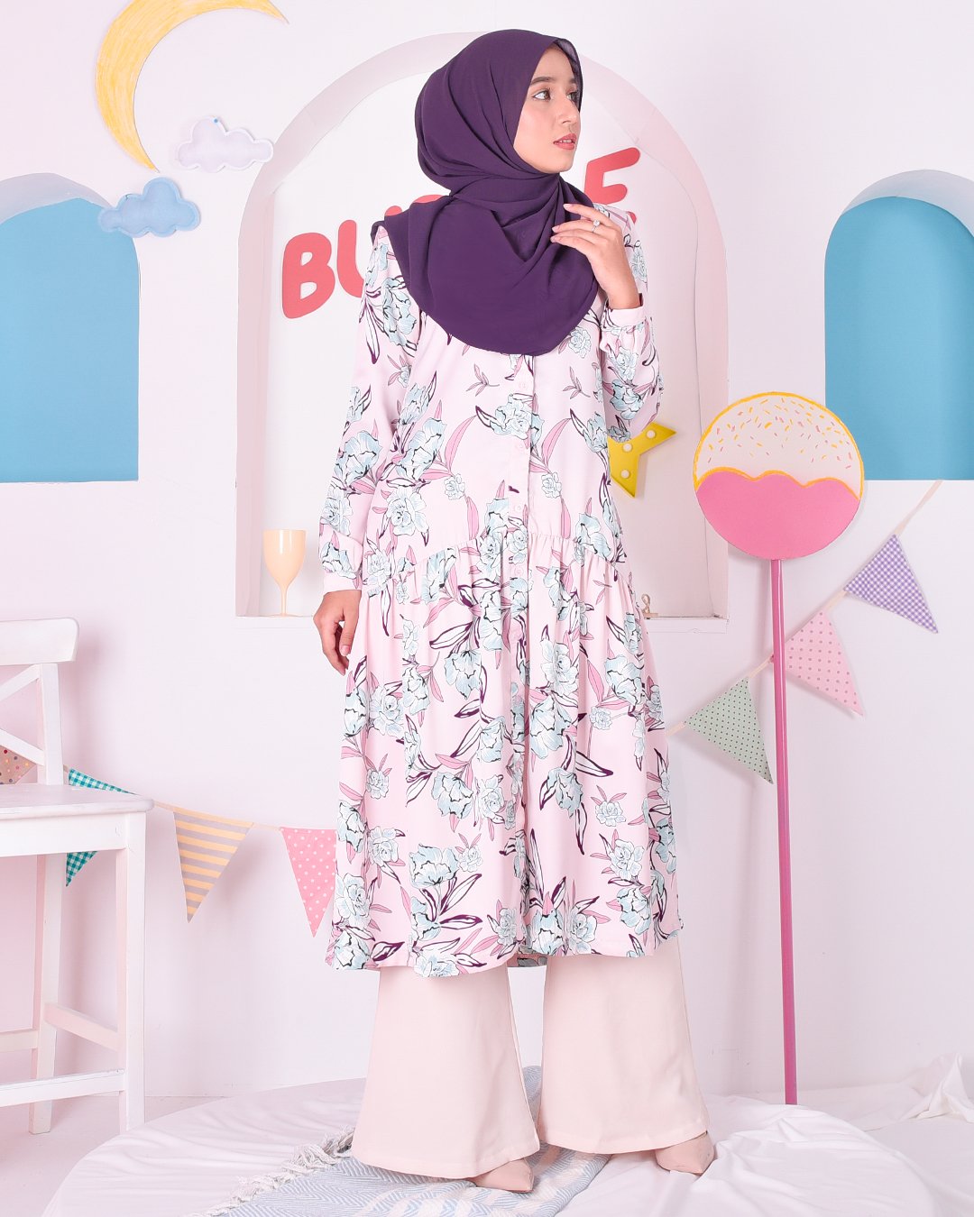 Tunic Charlee - Lolita Purple