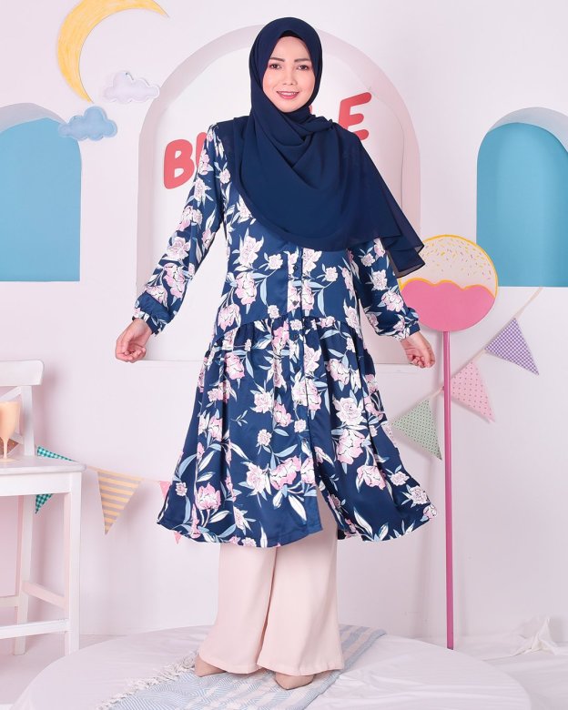 Tunic Charlee - Musk Blue